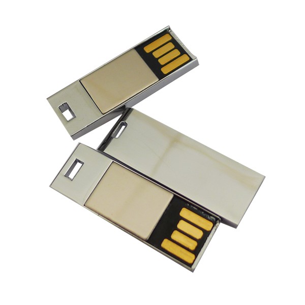 Mini fém usb villanás hajt