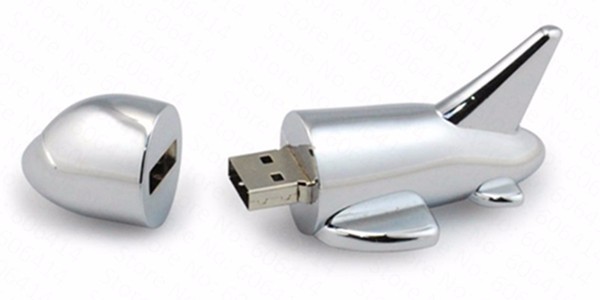 الطائرات طائرة معدنية محرك أقراص محمول usb 2.0
