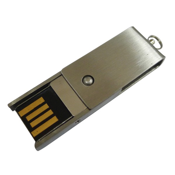 metal swival 8 gb usb flash disk