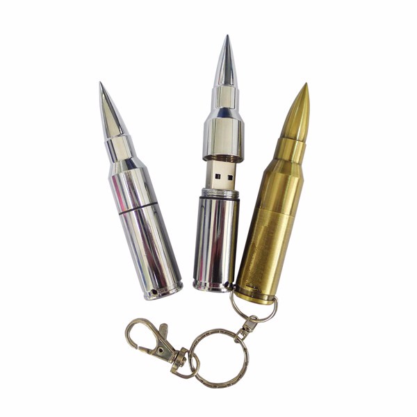 gold silver metal pen drive