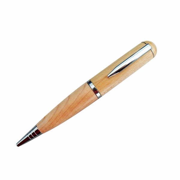 Trä Form penna USB flash-enhet