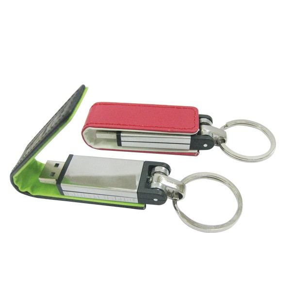 الجلود محرك أقراص USB المحمول