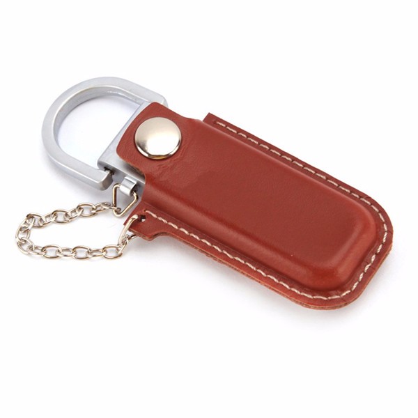 Bőr Fém 2.0 USB Villanás Hajt