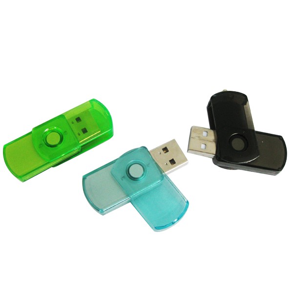 plastic swivel mini usb flash drives