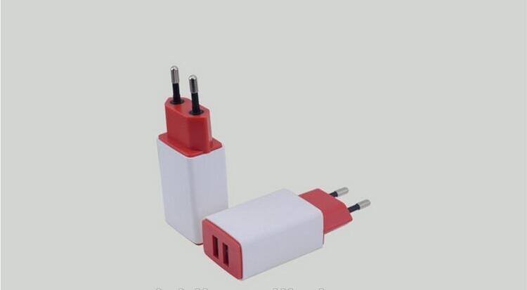 EU Dual usb travel wall charger