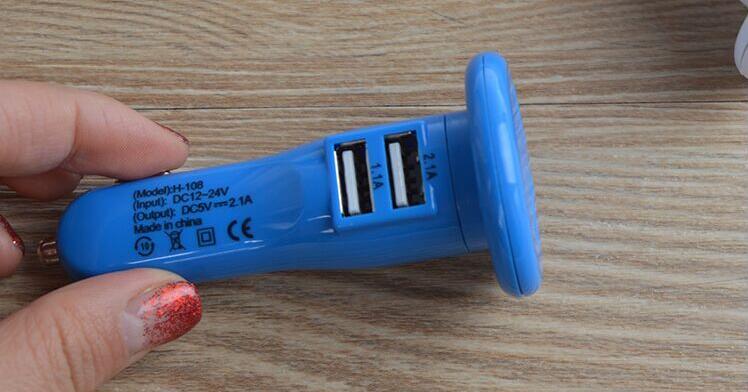  smile led car charger 