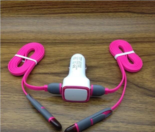  5V 2.1A Dual USB Ports LED Car Charger