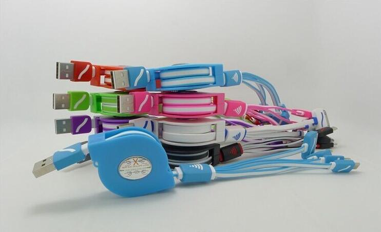 4 in 1 flat usb cable 