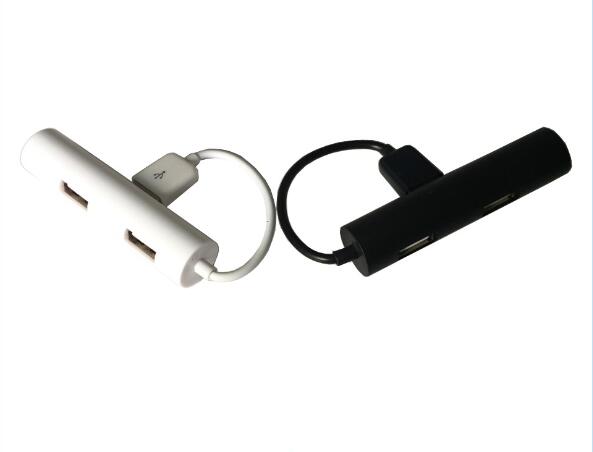 Mini Portable Columnar 4 Port USB 2.0 Hub