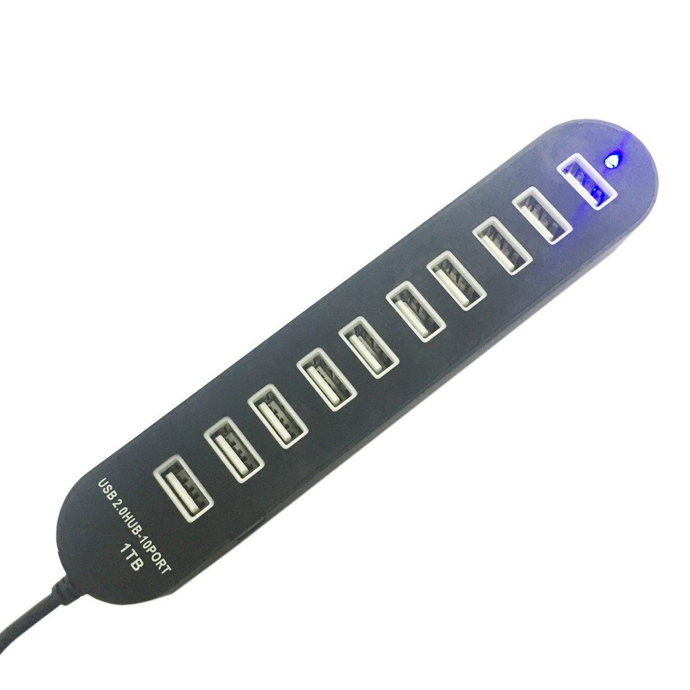 2.0 usb hub with power adapter