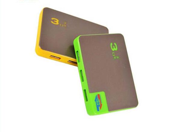 slim 4 port usb hub