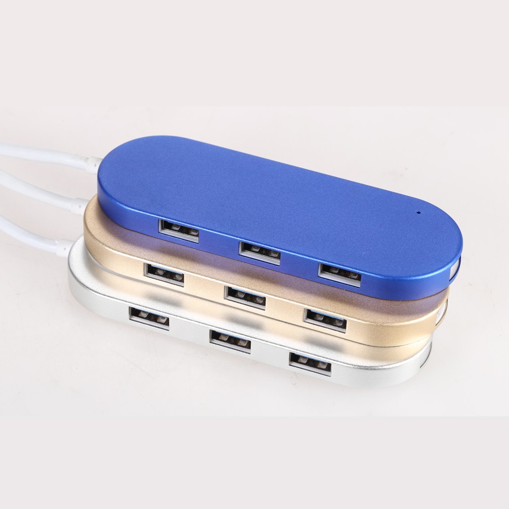 Slim Aluminium 4 Ports 3.0 USB HUB