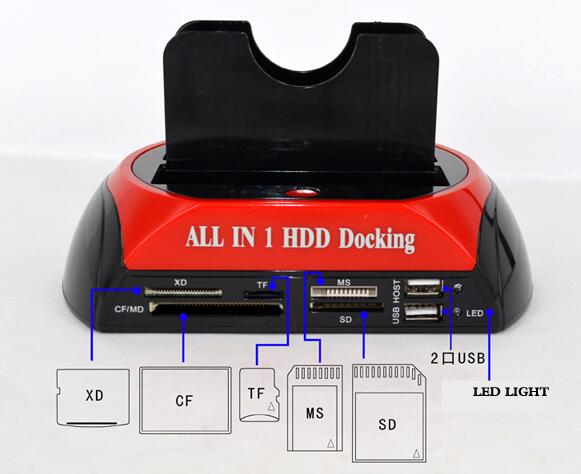 USB HUB and card reader