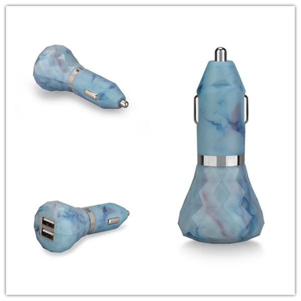 2 θύρα usb φορτιστή αυτοκινήτου διπλής θύρας 