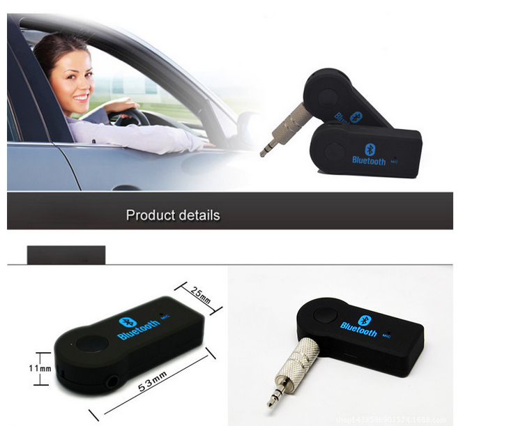 bluetooth mobil kit speaker dengan FM transmitter