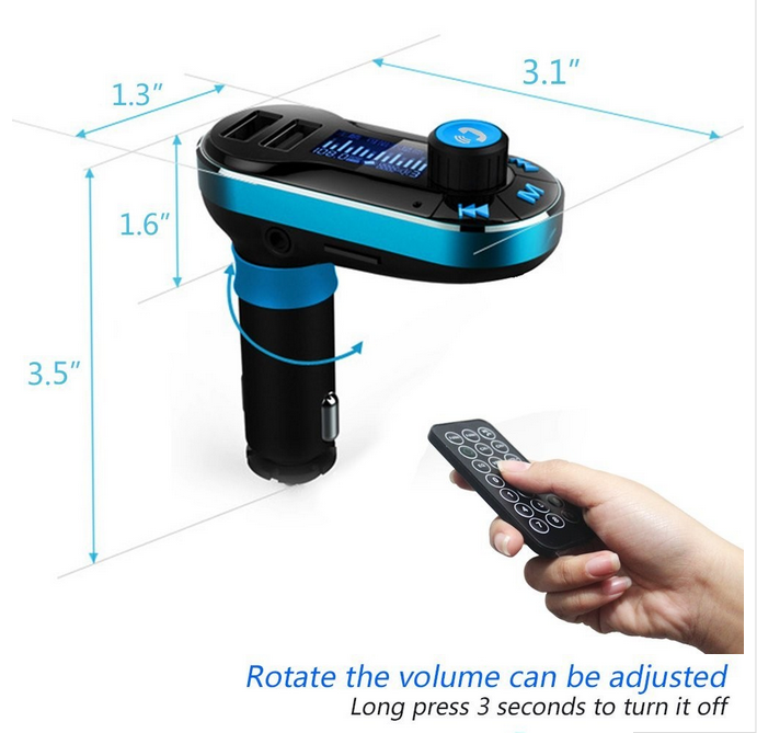 Car bluetooth receiver and transmitter