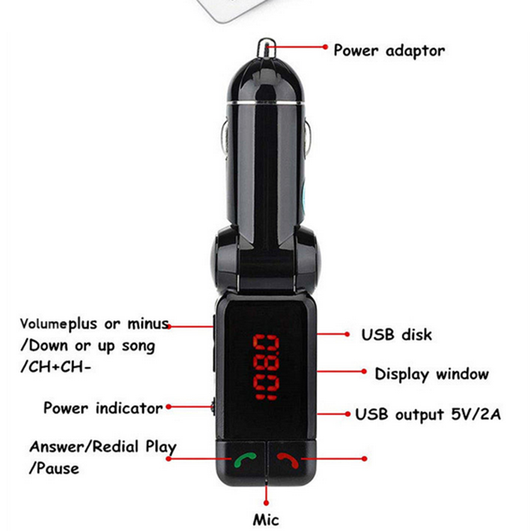 USB Auto Bluetooth Car Kit