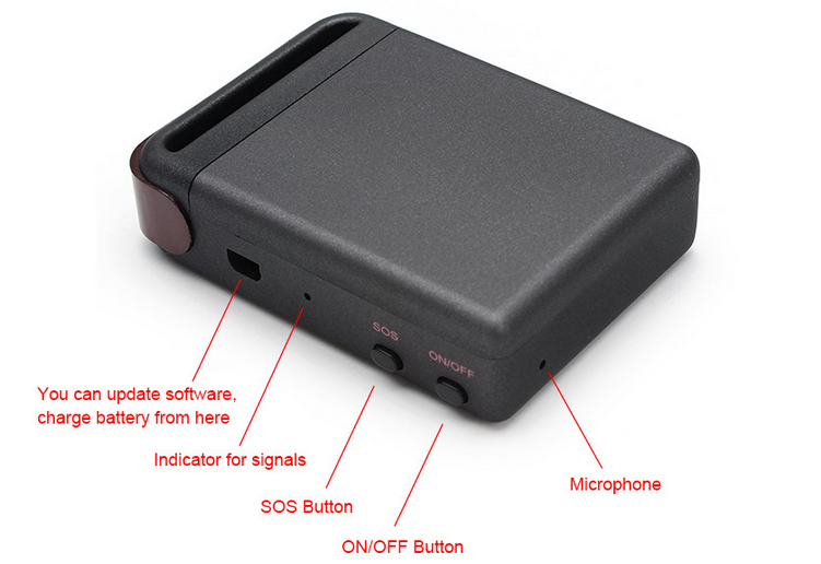 Mini Car Vehicle GPS/GSM/GPRS Tracker 