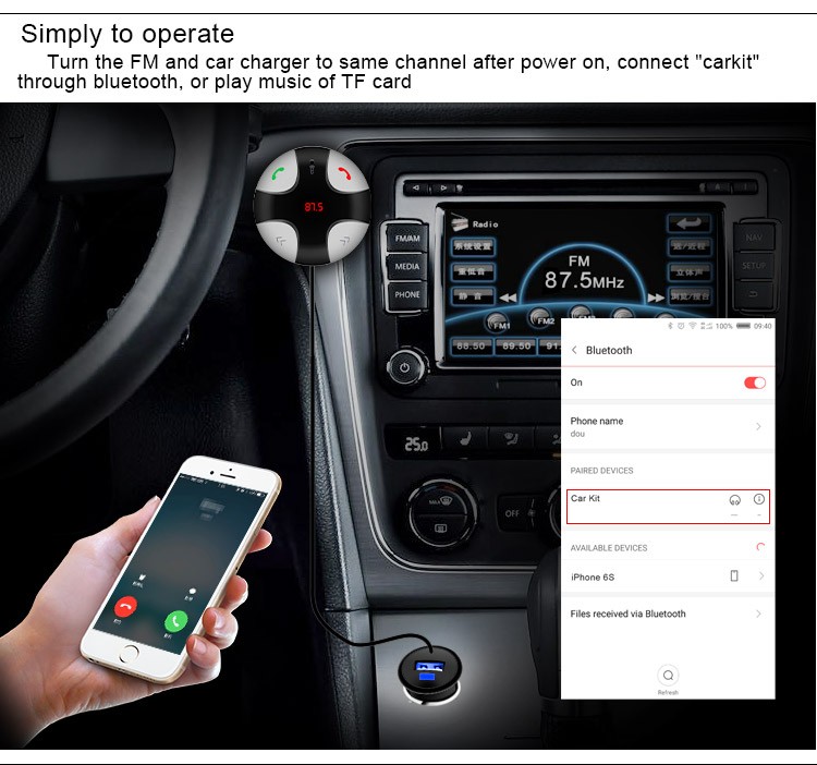 bluetooth car kit