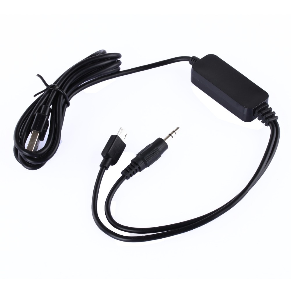 Car Hands-Free FM Transmitter Radio Adapter with 3.5mm Audio Plug and USB Charger