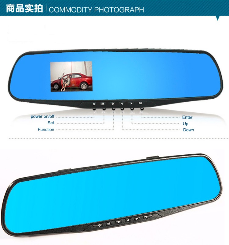 GPS night vision car dvr 1080P/720P